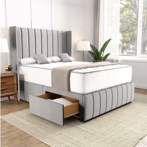 Eleni Winged Divan Bed