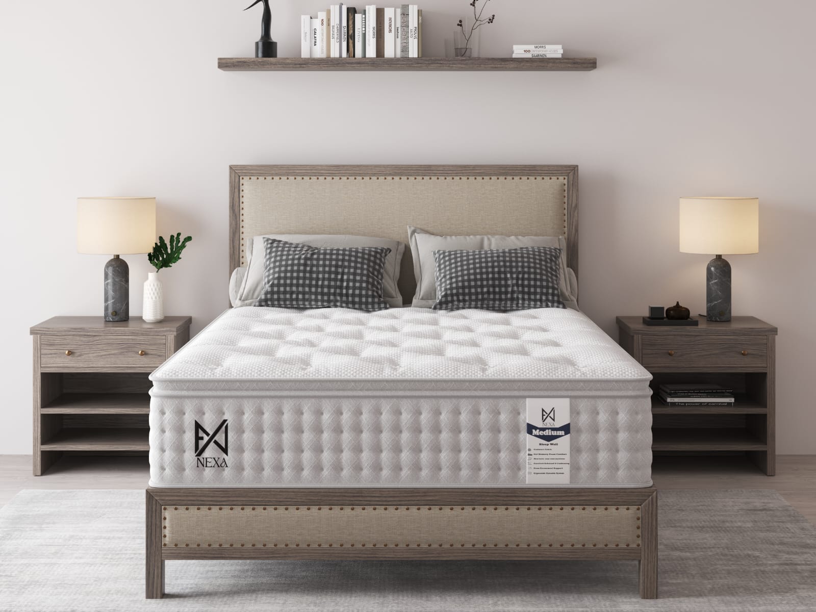 Nexa Hybrid Deluxe Medium Mattress