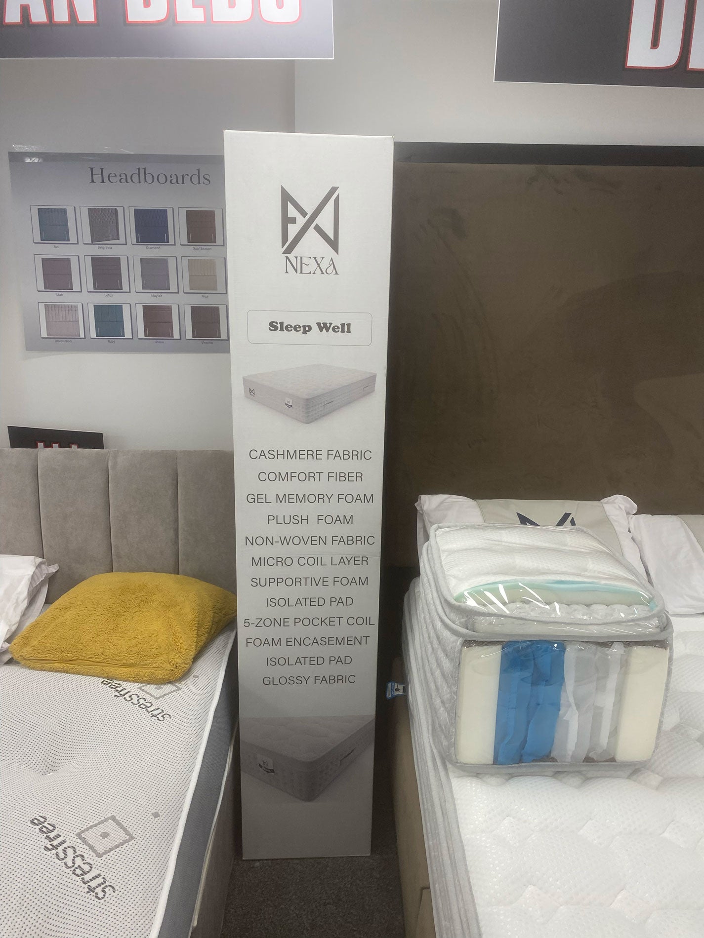 Nexa Hybrid Lite Firm Mattress