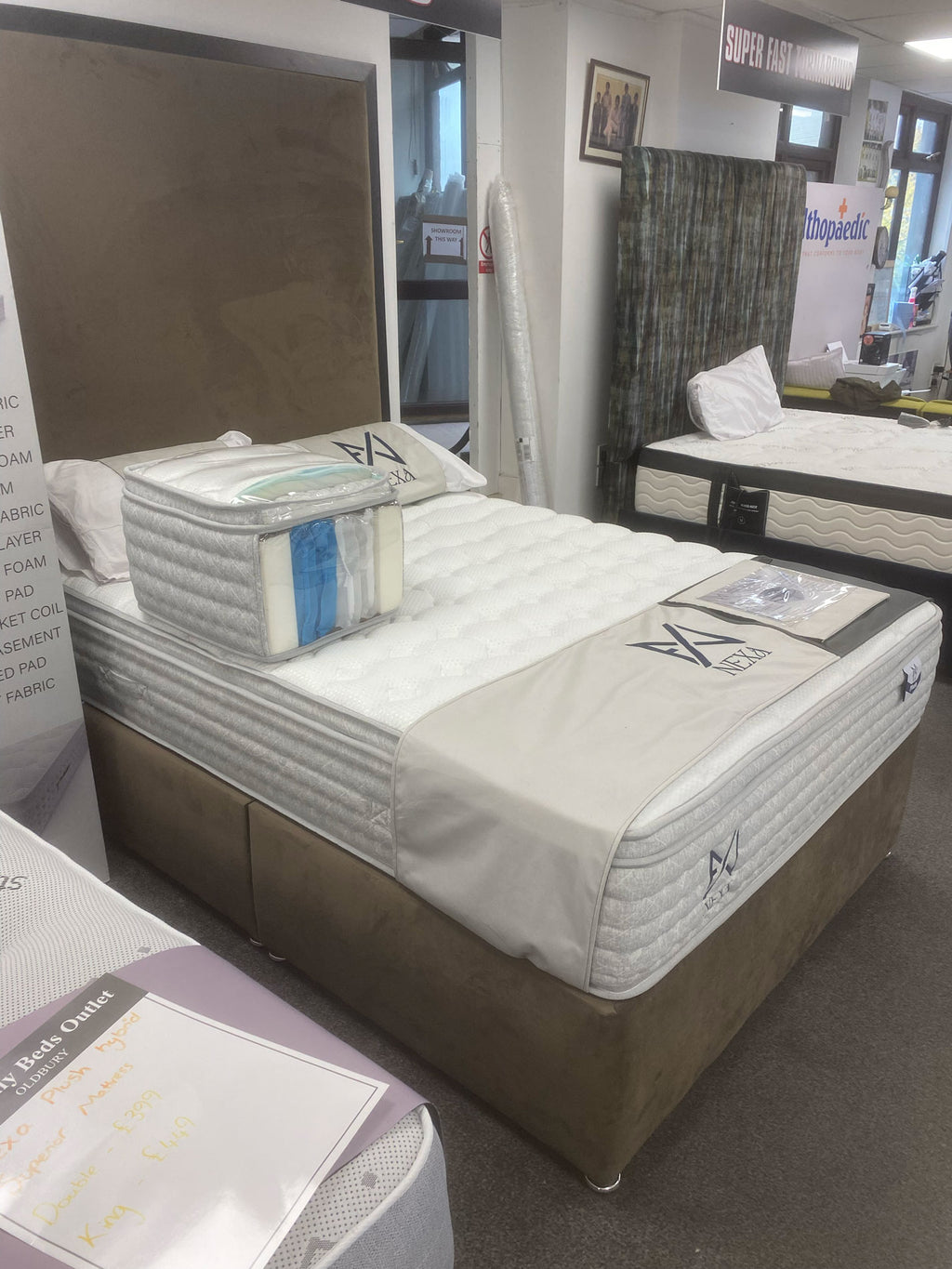 Nexa Hybrid Lite Firm Mattress